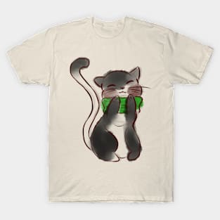 Christmas kitten T-Shirt T-Shirt